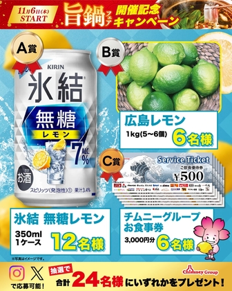 SNS懸賞】氷結無糖レモン350ml缶 1ケース 広島レモン1kg（5～6個