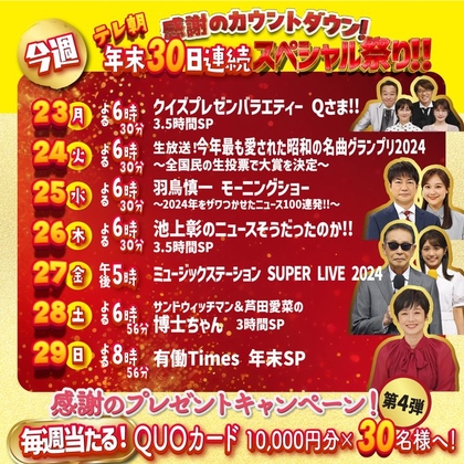 X懸賞(Twitter懸賞)】QUOカード1万円分を30名様にプレゼント【〆切2024