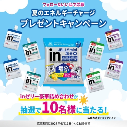 「inゼリー ミニ 塩分+」＆「inゼリー」詰め合わせセット