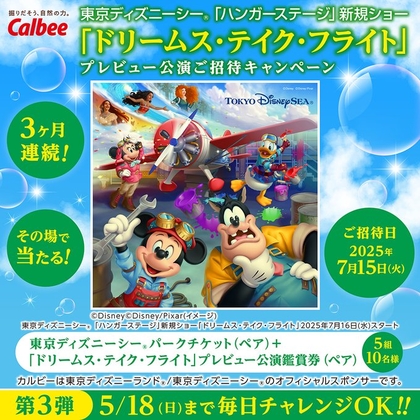 X懸賞(Twitter懸賞)】東京ディズニーシーパークチケット(ペア