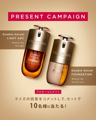ダブルセーラムライトADC 30mL＆ダブルセーラムファンデーション L3N（中間色）