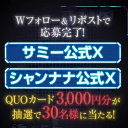 X懸賞(Twitter懸賞)】QUOカードPay1000円分×3枚セットを30名様に