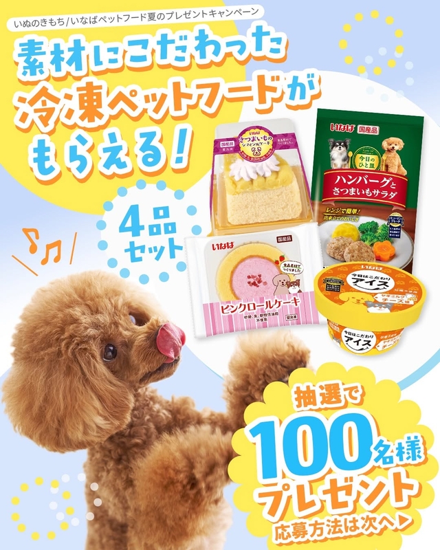 冷凍ドッグフード4品詰め合わせ