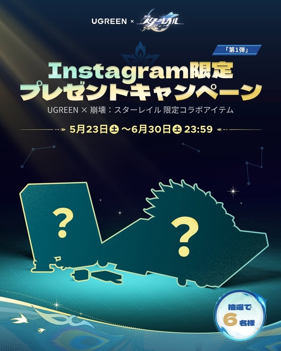 UGREEN×崩壊：スターレイル 限定コレクターズギフトボックス　コラボアイテム