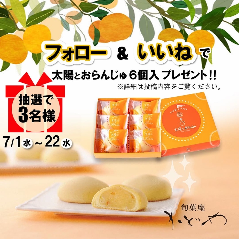 「太陽とおらんじゅ」6個入り