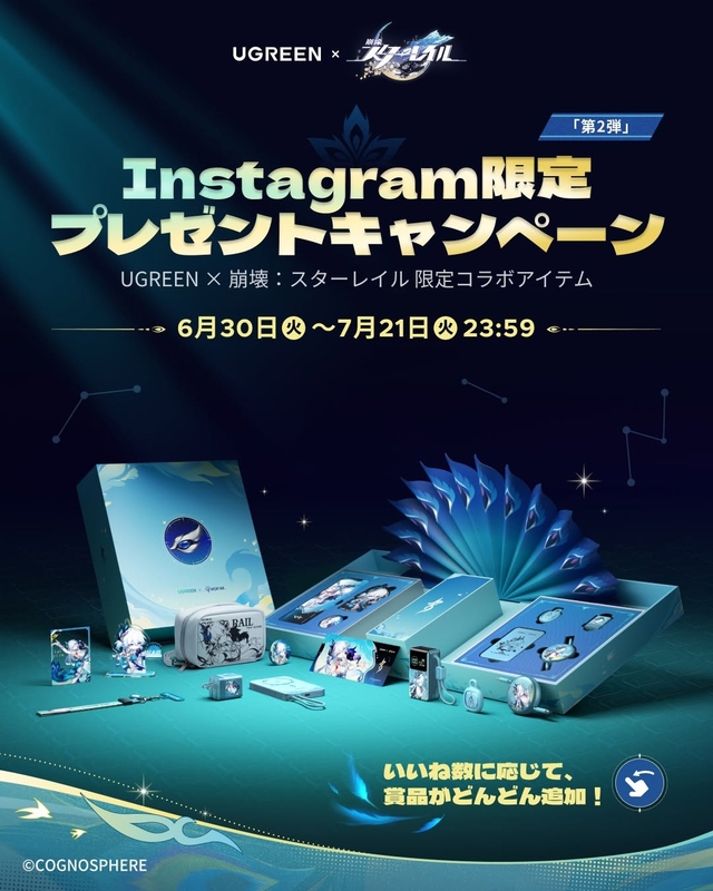 UGREEN ×「崩壊：スターレイル」 限定ギフトBOXほか