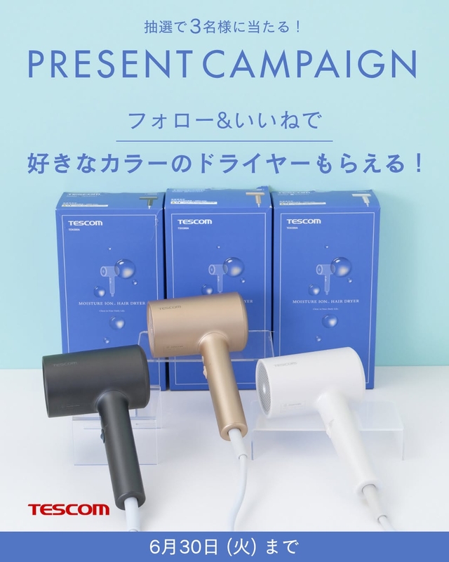 TESCOM モイスチャーイオン ヘアドライヤー